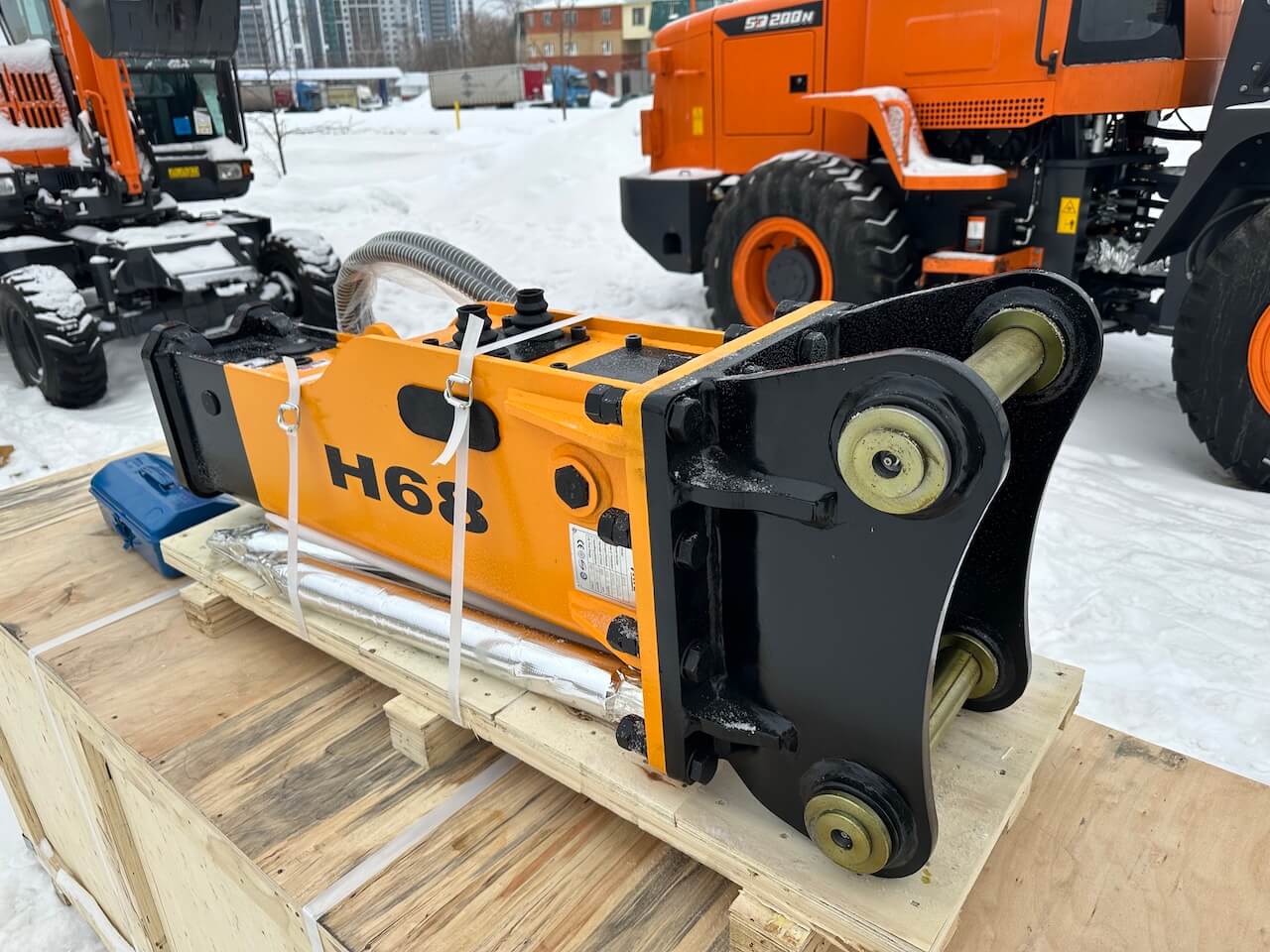 Гидромолот ATS H155: Новые Горизонты в Строительстве